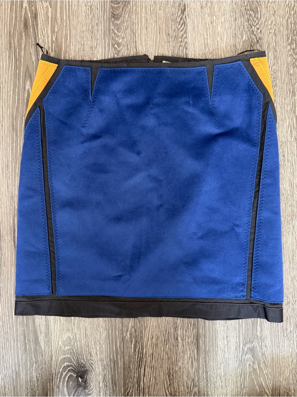Vintage Bottega Veneta Wool Blend Midi Skirt